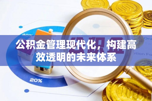 土城公积金管理现代化，构建高效透明的未来体系